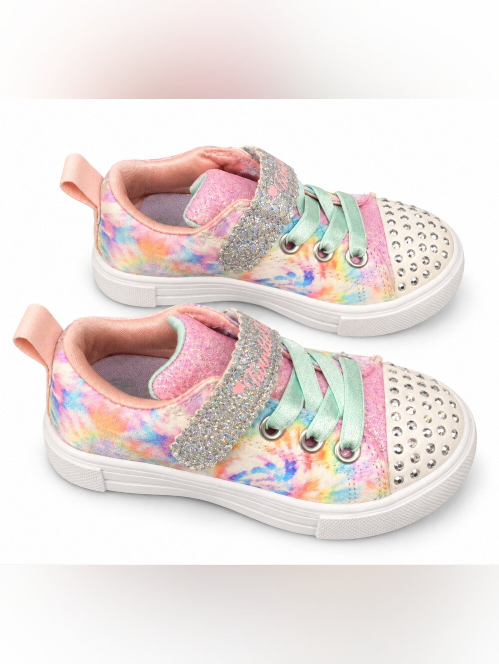 Skechers Twinkle Toes Tie-Dye Light-Up Sneakers Toddler 7.5